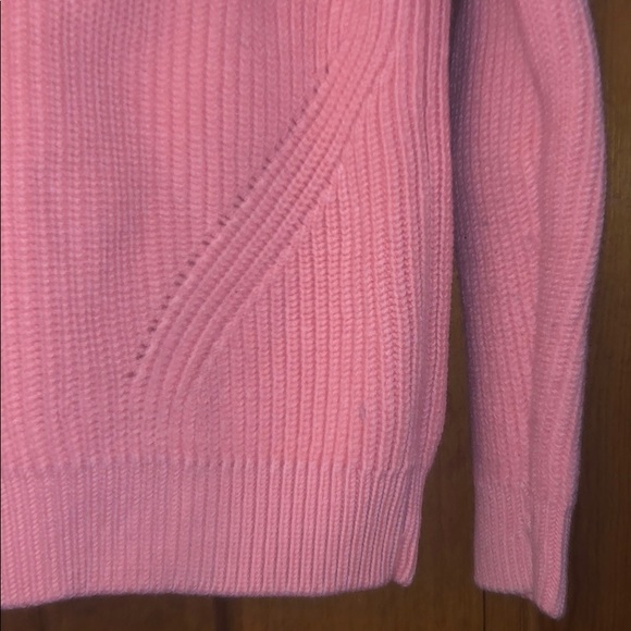Banana Republic chunky pink / peach sweater size M - Picture 4 of 4